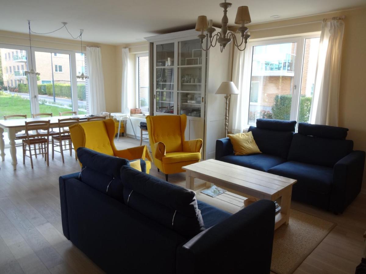 Bootsman Gelijkvloers Appartement Met Tuin En Autostaanplaats Ostende Exterior foto